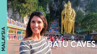 Batu Caves  KUALA LUMPUR MALAYSIA 😊 amp Petronas Towers at night  Vlog 6 [upl. by Saffier]