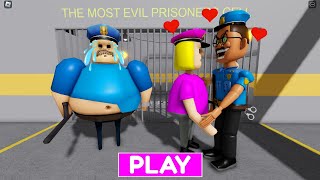 LOVE STORY  POLICE GIRL PRISON RUN OBBY Full Gameplay roblox [upl. by Nosdrahcir288]