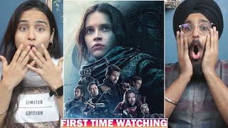 ROGUE ONE  A STAR WARS STORY 2016 MOVIE REACTION  DARTH VADER  First Time Watching [upl. by Nereen]