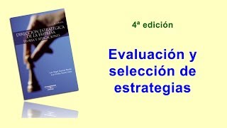 Evaluacion y seleccion de estrategias [upl. by Mallin]