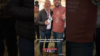 Alfredo Bedolla Gobernador Michoacán Encuentro Nacional del Mezcal  Bacanora Un Cachito de Sonora [upl. by Navy]