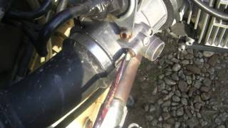 BMW R4V throttle synchronization synchro przepustnic [upl. by Aicelaf]