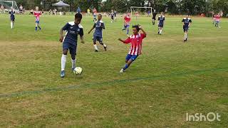 SYL Div1 Raynes Park Vale u13 Yellows 54 Croygas Falcons u13 Navy 10092023 [upl. by Hgiel15]