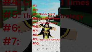 Ranking Old Roblox Songs [upl. by Geerts144]