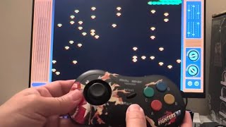 Atari Gamestation Pro  Neo Geo 8bitdo controller wireless amp spinner working [upl. by Bilac]