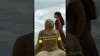 GÊMEA MÁ RAQUEL ACABA COM ESCULTURA DE TONHO DA LUA E FAZ ELE CHORAR 😭  MULHERES DE AREIA SHORTS [upl. by Solnit389]