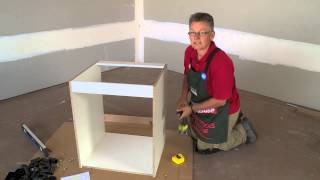 How To Assemble An Oven Cabinet  DIY At Bunnings [upl. by Shaia]