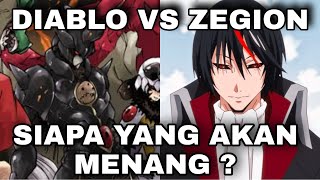 DIABLO LAWAN ZEGION SIAPA YANG MENANG  TENSEI SHITARA SLIME DATTA KEN [upl. by Mamie]