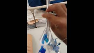 HEMOPTYSIS PART ONE DOUBLE LUMEN ENDOTRACHEAL TUBE PORTEX [upl. by Atorod]