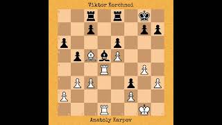 Anatoly Karpov vs Viktor Korchnoi  World Championship Match 1978 chess [upl. by Gennaro]