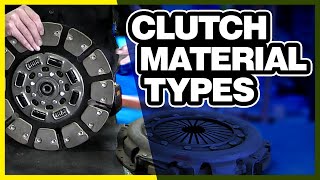 Types of Clutch Materials  What is the difference 🔧 [upl. by Urien]