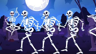 Dem Bones Nursery Rhyme  Human Anatomy Song for Kids [upl. by Carolynn]