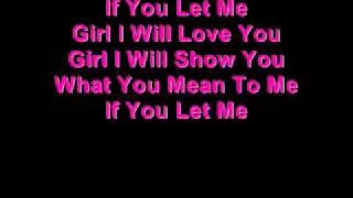 Let Me Love You Lyrics [upl. by Narad]