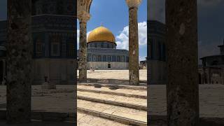 The Dome of the Rock on the Temple Mount Jerusalem Israel 2024 [upl. by Ebarta]