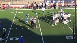 LHS Braves Football vs Mission Prep [upl. by Leinad160]