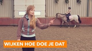 Wijken hoe doe je dat  PaardenpraatTV [upl. by Schoenfelder421]