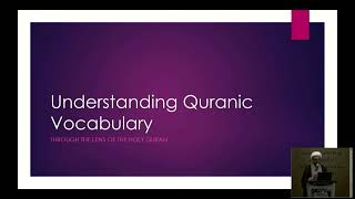 4 Understanding Quranic Vocabulary  Ramadhan 1445  Sheikh Muhammad Hasnain [upl. by Yesnikcm]