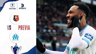 OLYMPIQUE de MARSELLA sigue su camino en la CopaDeFranciaEnDSPORTS ante RENNES [upl. by Oek711]