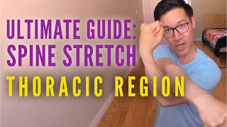 How to Stretch Thoracic Spine  Back Pain Yoga Part 3 [upl. by Nas]