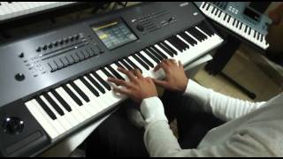 KORG KRONOS 73 DEMO NA CLASSIC KEYBOARDS [upl. by Limber234]