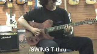 Tommy Kim amp some nice blues on Swing Tthru guitar [upl. by Becker]