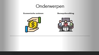 De vier economische sectoren en beroepsbevolking [upl. by Myron434]