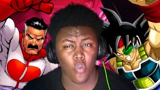 REACTING TO DEATH BATTLE  OmniMan VS Bardock [upl. by Htenay958]