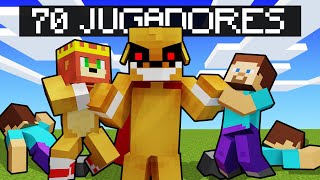 ¡MIKE EXE vs 70 JUGADORES 😱💥 ¿Quién Ganará en MINECRAFT  MIKE EXE [upl. by Akir958]