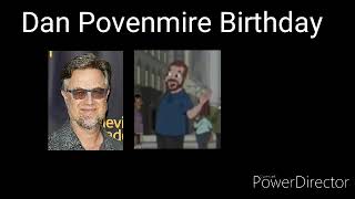 Dan Povenmire Birthday [upl. by Naltiac]