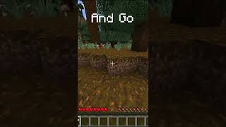 The EASIEST Way to Mine Podzol Minecraft shorts [upl. by Ramaj]