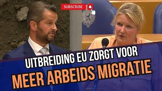 ZURE DEUGER BOOS over motie Flach SGPquotArbeidsmigranten komen uit EU lidstatenquot [upl. by Riorsson52]