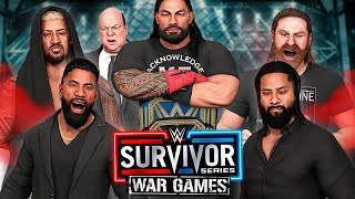 I ReSimulated Survivor Series WarGames 2022 [upl. by Itch]