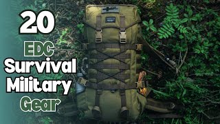 20 INCREDIBLE Survival Military Gear Gadgets You Must Have [upl. by Abisia]