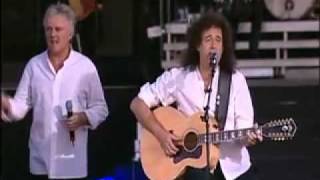 Queen  Imagine tribute to Lennon live [upl. by Clara157]