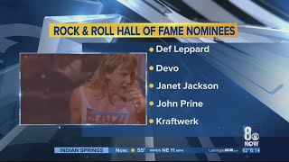 RockNRoll Hall Of Fame Nominees from 8NewsNow Good Day [upl. by Sinylg268]