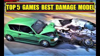 TOP5 Racing Games with the Best Damages [upl. by Anehta]