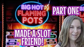 I made a friend playing BIG HOT FLAMING POTS part 1 of 2 [upl. by Haissem]