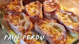 Recette Pain Perdu Maison Recette facile et rapide [upl. by Erasme684]