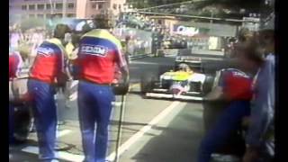 Ayrton Senna első győzelme Monte Carloban 1987 [upl. by Maeve]