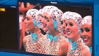 London Olympics 2012 Synchronized Swimming  Team Spain [upl. by Idnym]