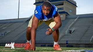 5Star OL Chuma Edoga USC Commit  2013 Highlights [upl. by Rediah]