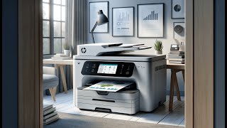 🖨️ HP Officejet Pro 9012E Review 📄 [upl. by Dunaville]