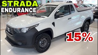 NOVA STRADA ENDURANCE A MAIS BARATA DE TODOS OS MODELOS DA FIAT STRADA PREÇO [upl. by Quiteri265]