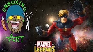 Toy Biz Marvel Legends Captain Marvel Modock BAF wave Unboxing and Review [upl. by Esilram405]