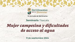 S3 Tlaxcala Mujer campesina y dificultades de acceso al agua [upl. by Esilec]