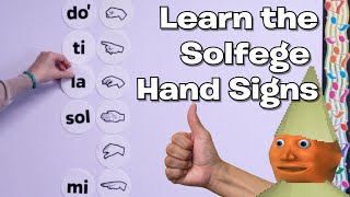 How to learn the Solfege Hand Signs [upl. by Intihw]