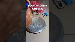 Membuat Pegangan Tutup Panci dari Botol Bekas Yogurt [upl. by Pammy]