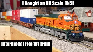 I Bought a BNSF HO Scale Intermodal Freight Train [upl. by Sluiter450]