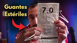 Colocación Correcta de Guantes Estériles [upl. by Lienhard]