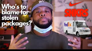 Is Fedex Stealing Packages from Nike  Fedex Driver Explains [upl. by Cooley]